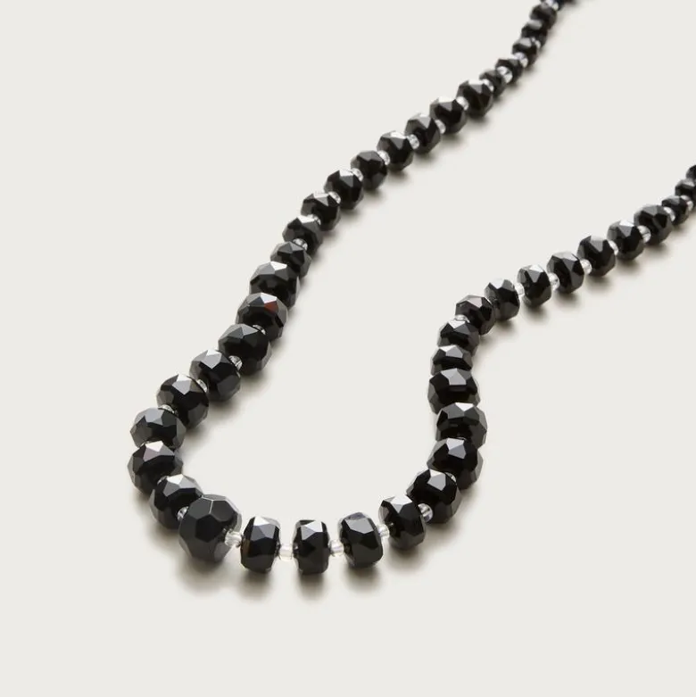 Long beaded necklace
