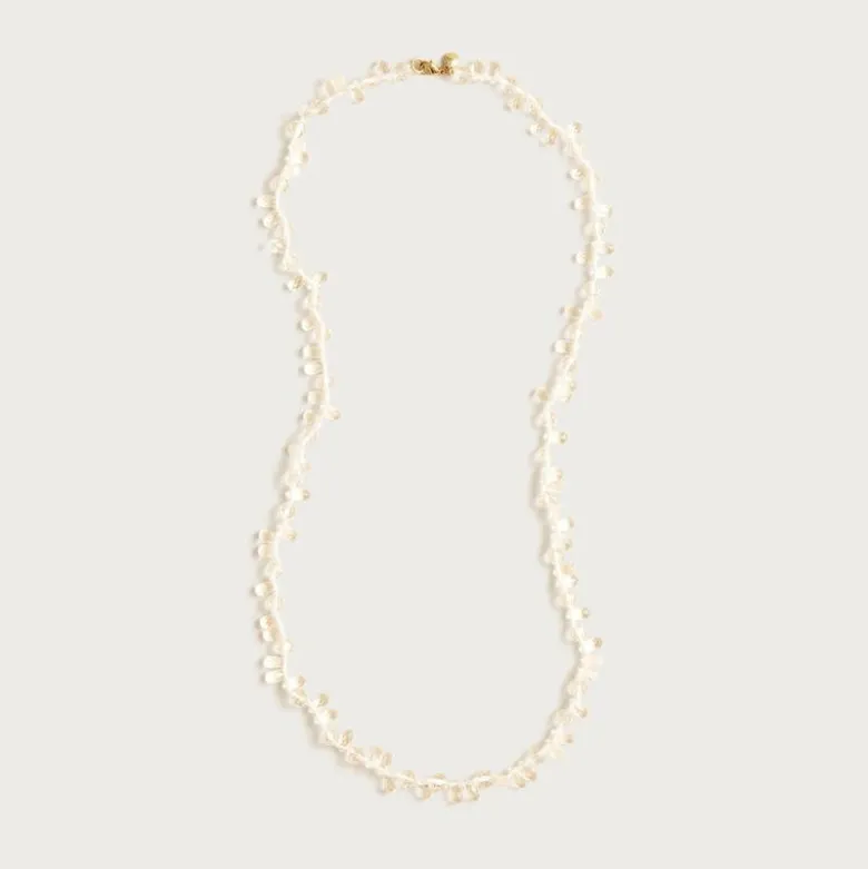 Long beaded necklace