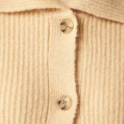 Long ribbed cardigan