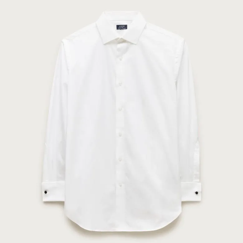 Ludlow Premium fine cotton dress shirt with french cuffs