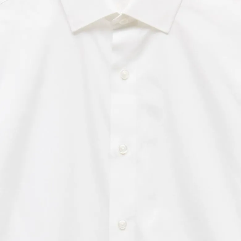Ludlow Premium fine cotton dress shirt with french cuffs