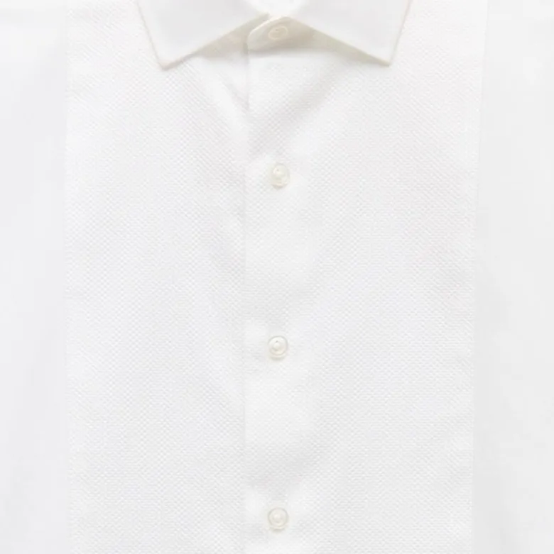 Ludlow premium fine cotton tuxedo shirt