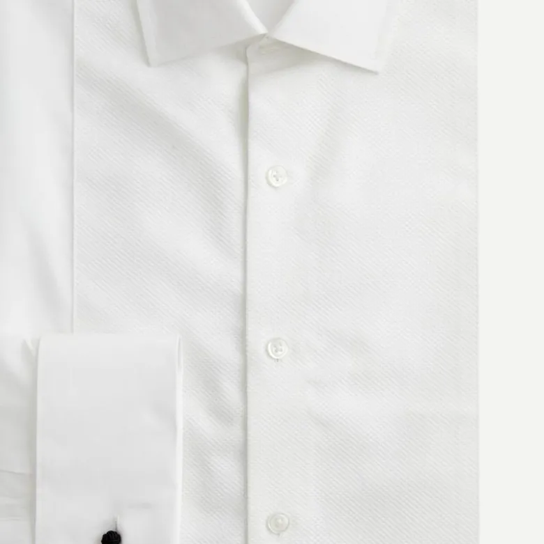 Ludlow premium fine cotton tuxedo shirt