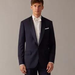 Ludlow Slim-fit shawl-collar tuxedo jacket in Italian wool