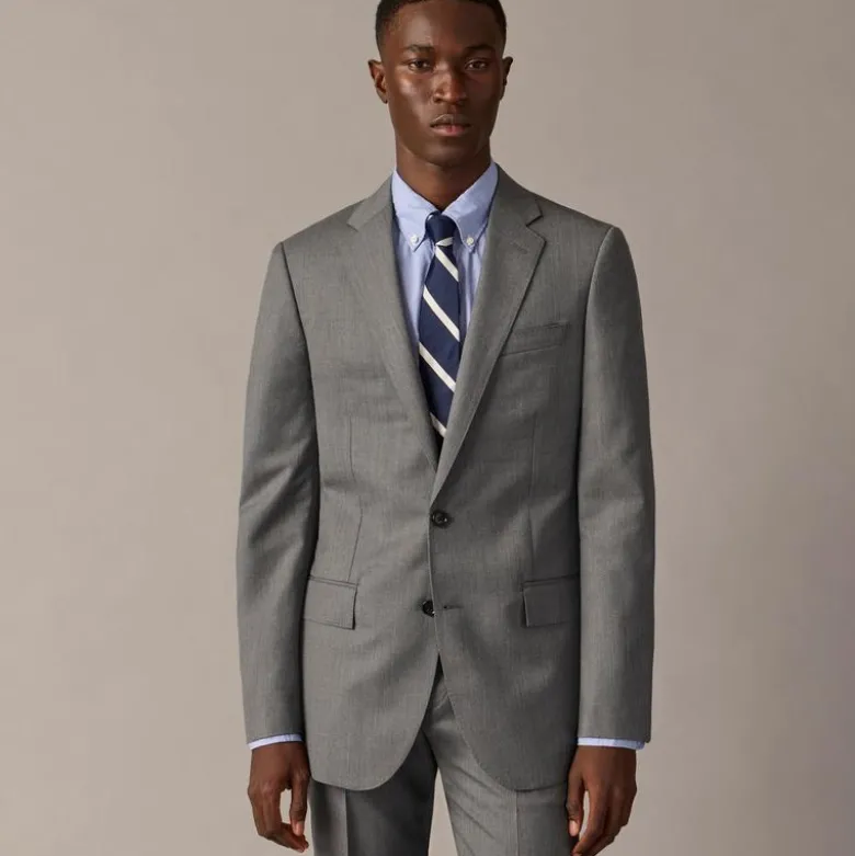 Ludlow Slim-fit suit jacket in Italian wool