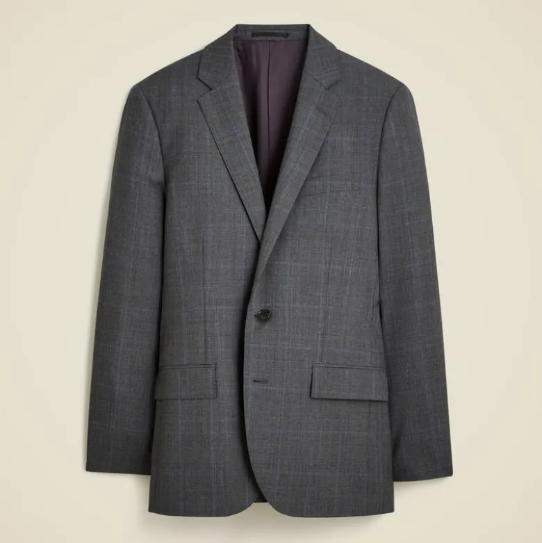 Ludlow Slim-fit suit jacket in Italian tropical wool