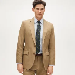 Ludlow Slim-fit suit jacket in Japanese cotton chino