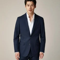 Ludlow Slim-fit suit jacket in Italian chino
