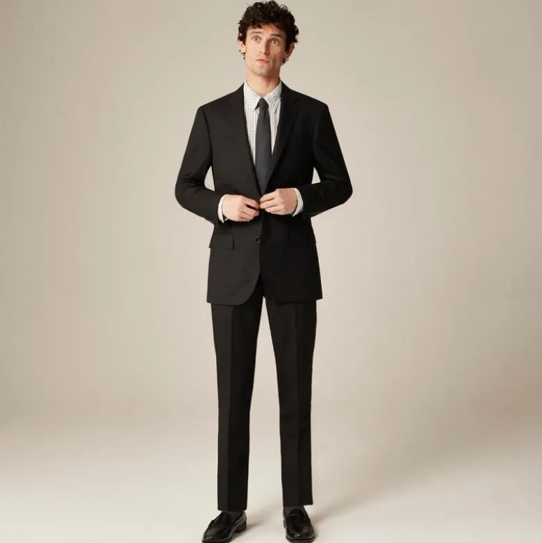 Ludlow Slim-fit suit jacket in Italian wool