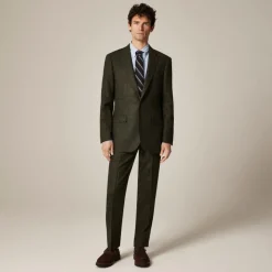 Ludlow Slim-fit suit jacket in English donegal wool tweed