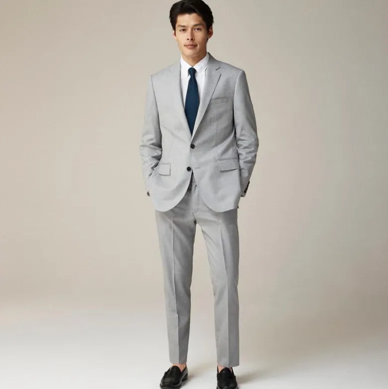 Ludlow Slim-fit suit jacket in Italian wool
