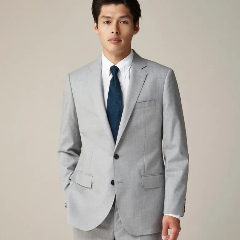 Ludlow Slim-fit suit jacket in Italian wool
