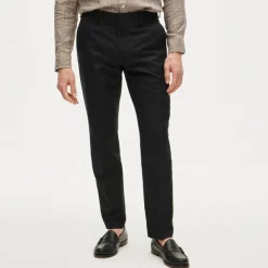 Ludlow Slim-fit suit pant in Baird McNutt Irish cotton-linen blend