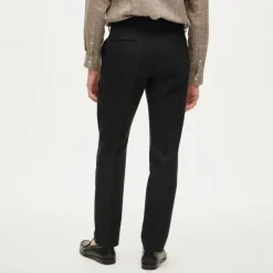 Ludlow Slim-fit suit pant in Baird McNutt Irish cotton-linen blend