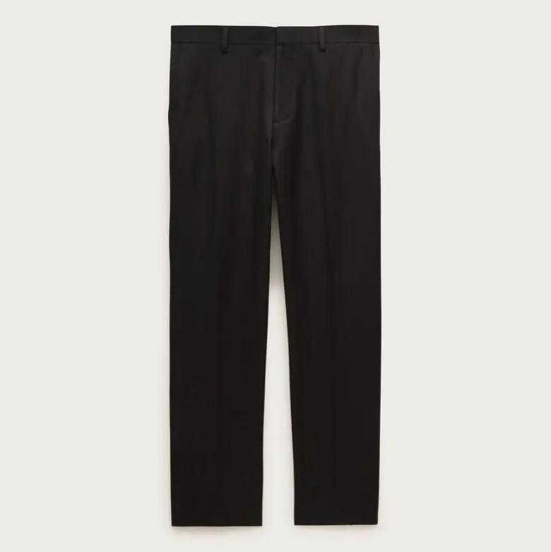 Ludlow Slim-fit suit pant in Baird McNutt Irish cotton-linen blend