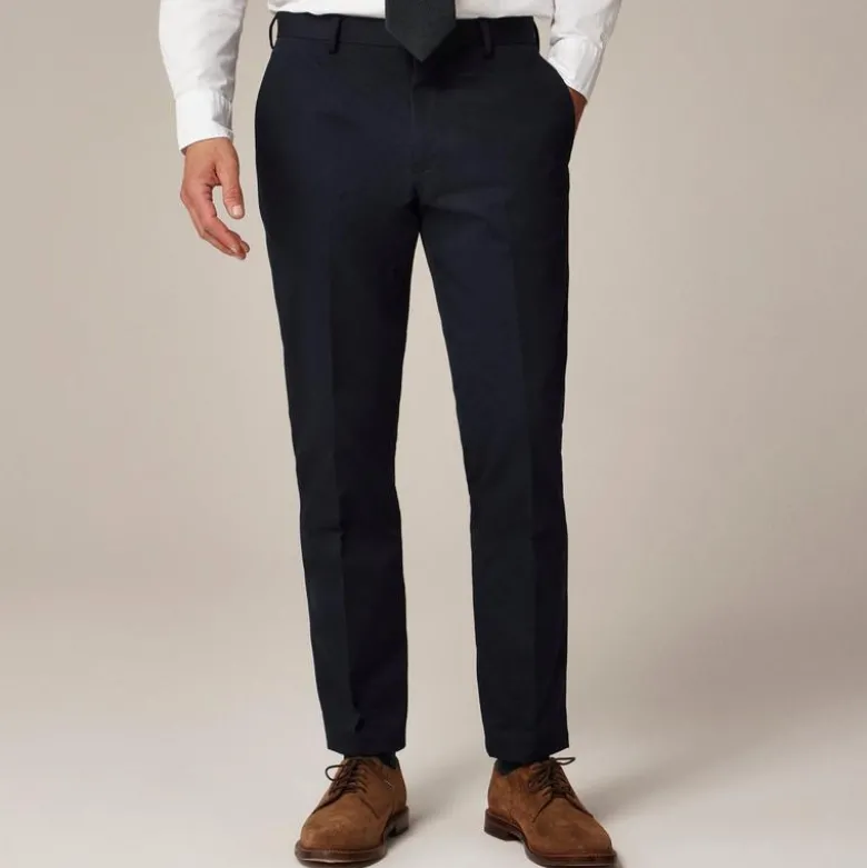 Ludlow Slim-fit suit pant in Japanese cotton chino