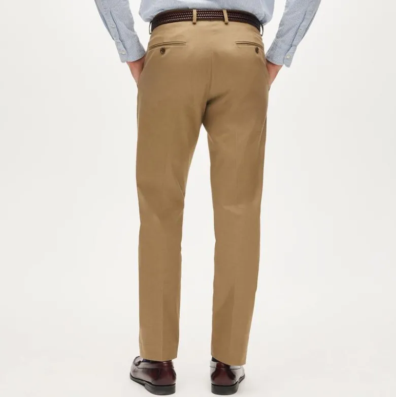 Ludlow Slim-fit suit pant in Japanese cotton chino