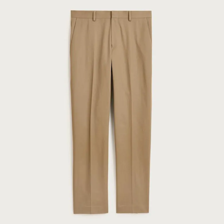 Ludlow Slim-fit suit pant in Japanese cotton chino