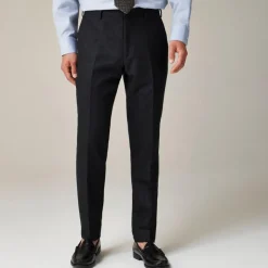 Ludlow Slim-fit suit pant in English cotton-wool blend