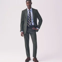 Ludlow Slim-fit suit pant in English donegal wool tweed
