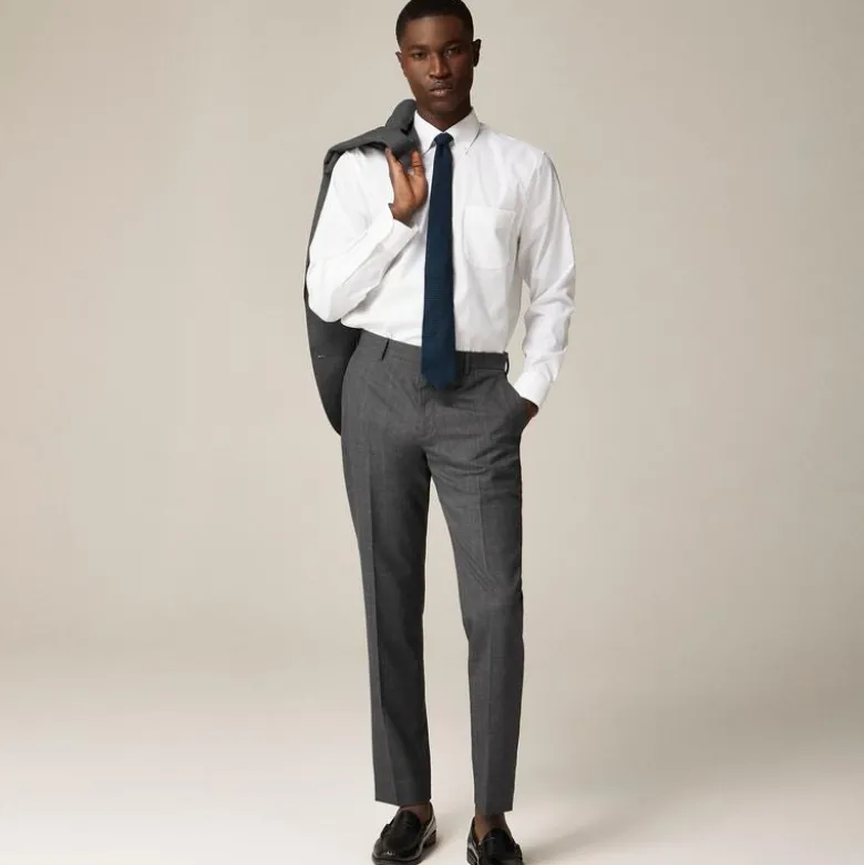 Ludlow Slim-fit suit pant in Italian tropical wool