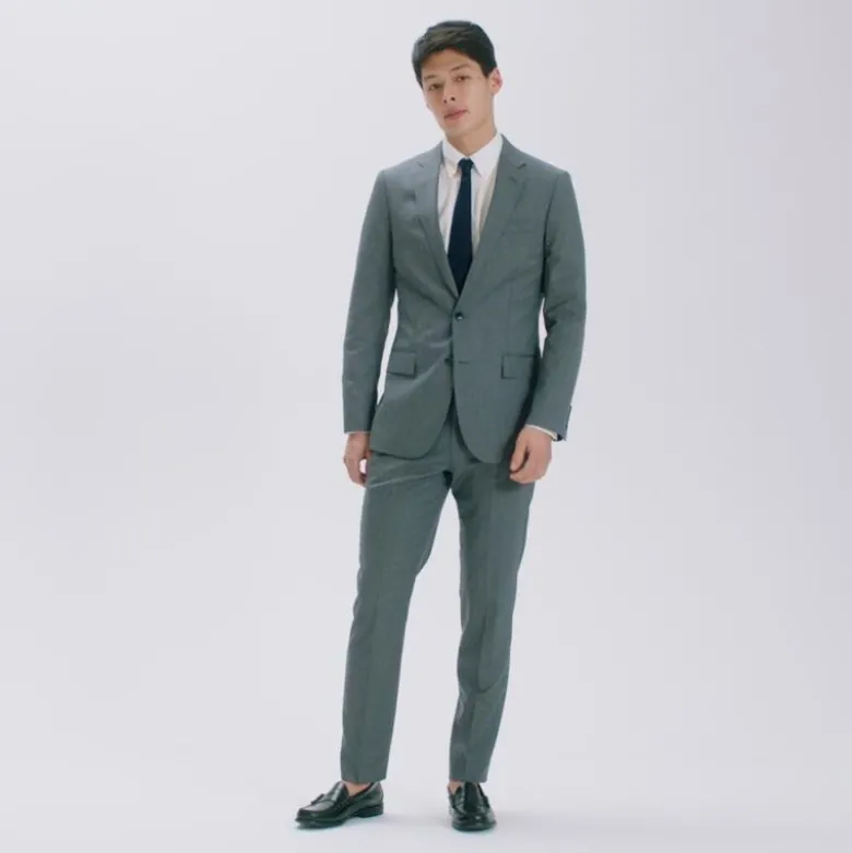 Ludlow Slim-fit suit pant in Italian wool