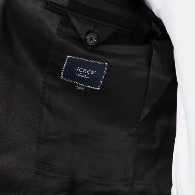 Ludlow Slim-fit tuxedo jacket in Italian wool