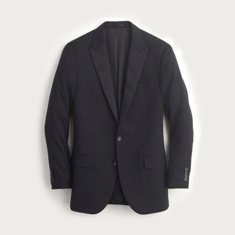 Ludlow Slim-fit tuxedo jacket in Italian wool
