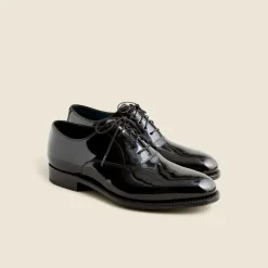 Ludlow tuxedo oxfords in patent leather