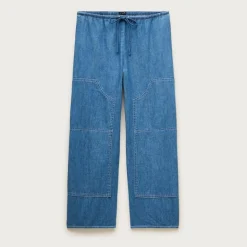Luna pant in chambray