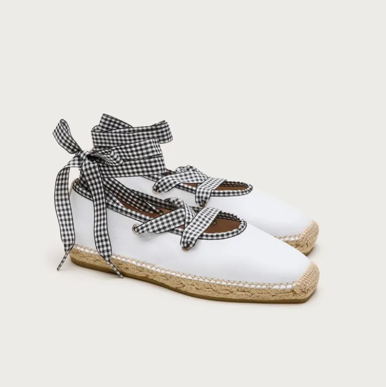 Made-in-Spain Sophie lace-up espadrilles