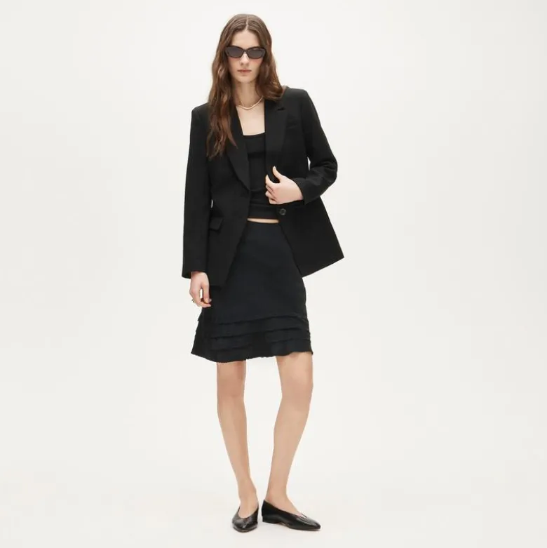Madelyn blazer in four-season stretch