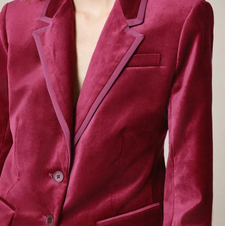 Madelyn blazer in velvet