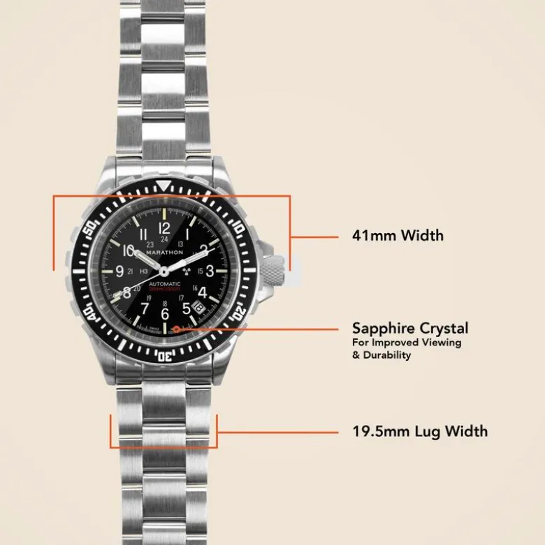 Marathon Watch Company™ Large Diver's Automatic (GSAR)