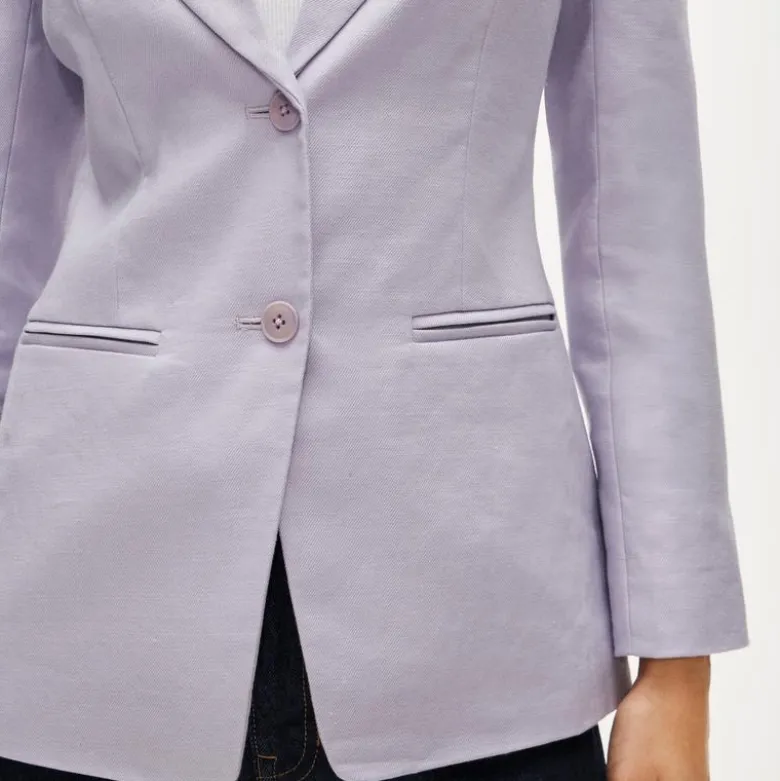 Margeaux blazer in stretch linen blend