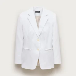 Margeaux blazer in stretch linen blend