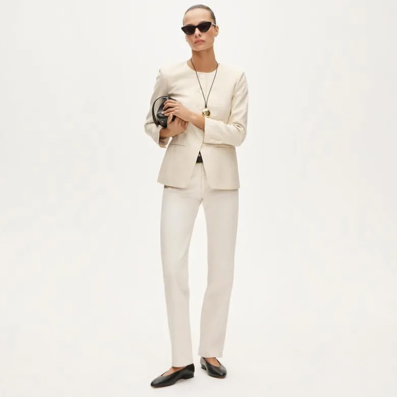 Margeaux lady jacket in Gramercy linen blend