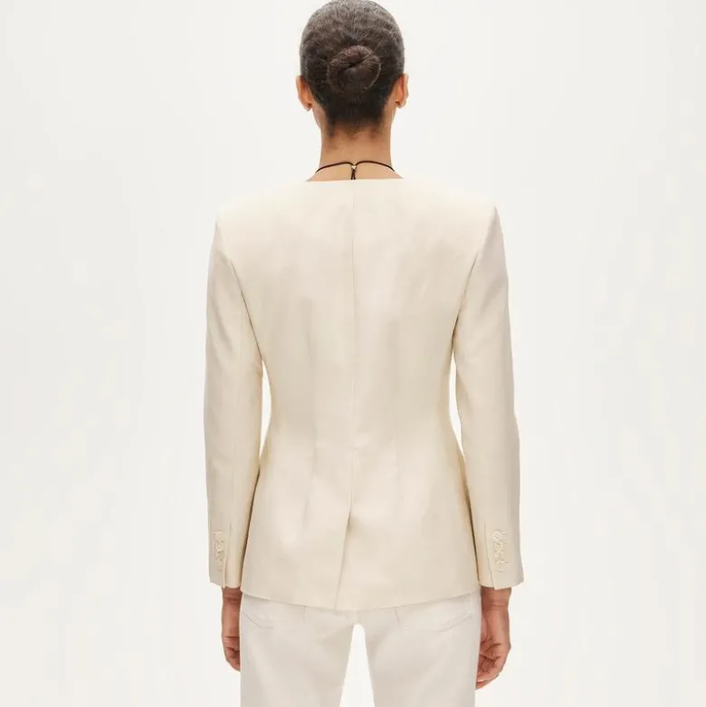 Margeaux lady jacket in Gramercy linen blend