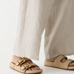 Marlow sandals in raffia