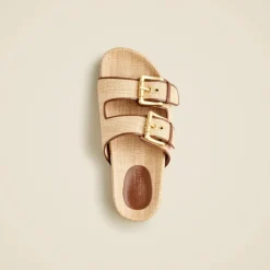 Marlow sandals in raffia