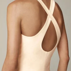 Maryam Nassir Zadeh X J.Crew cross-back midi dress in stretch cotton blend