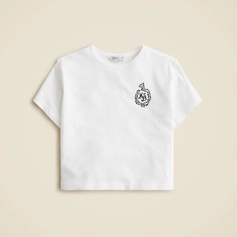 Masseria San Domenico X Crewcuts girls' embroidered graphic T-shirt