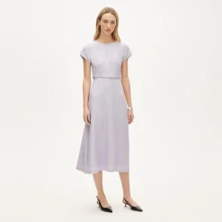 Mathilde dress in luster canvas