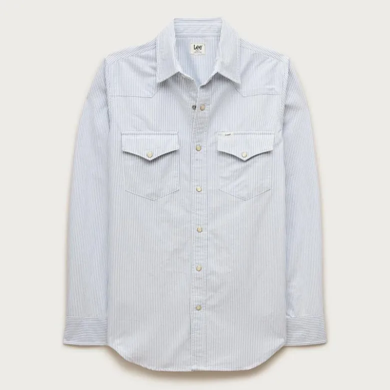 Men's Lee® X J.Crew oxford western shirt