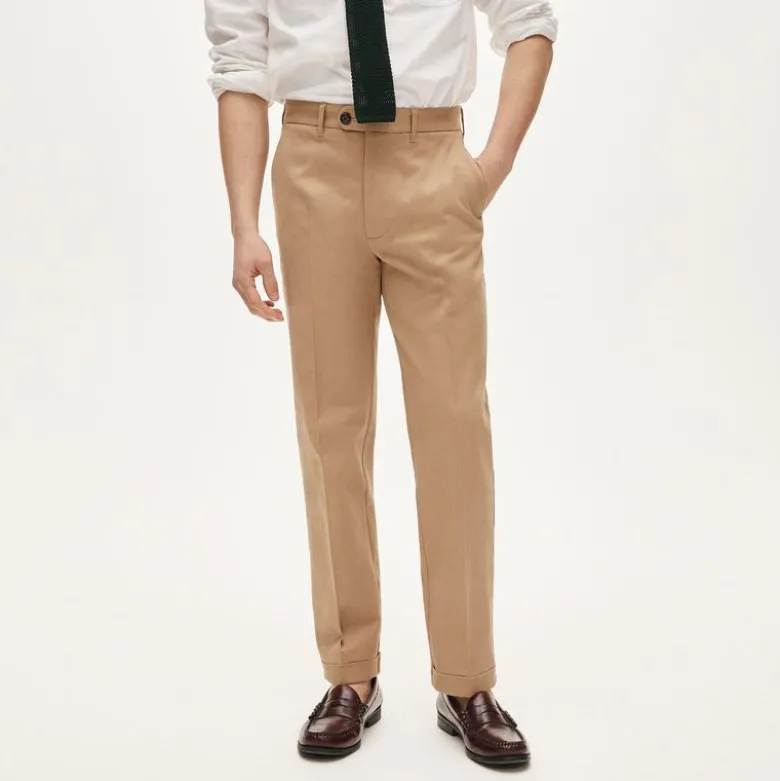 Mercer Classic-fit trouser in Italian stretch twill