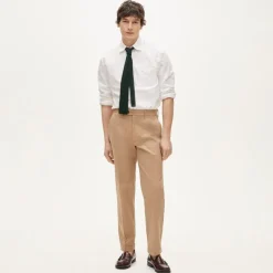 Mercer Classic-fit trouser in Italian stretch twill