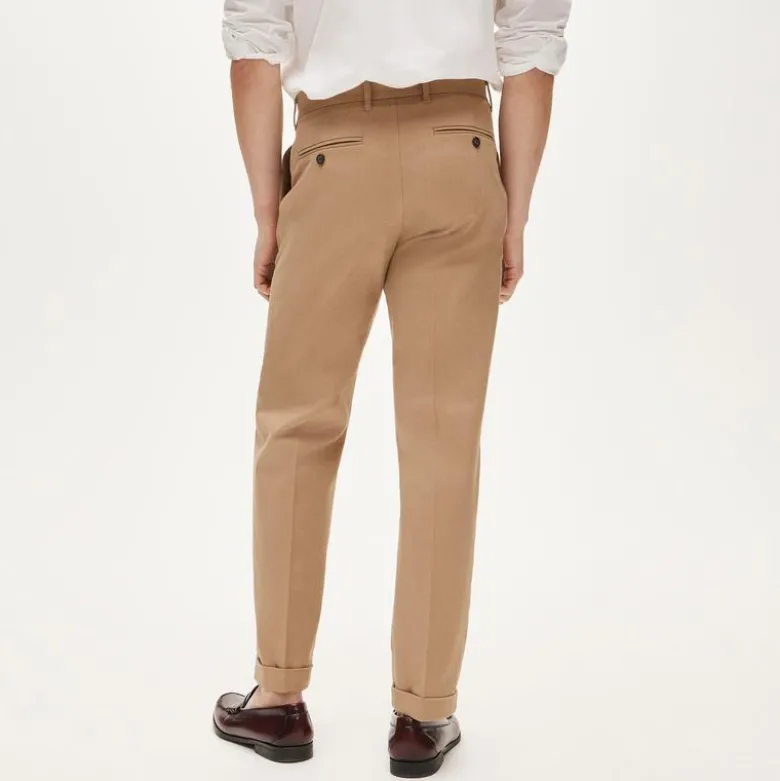 Mercer Classic-fit trouser in Italian stretch twill
