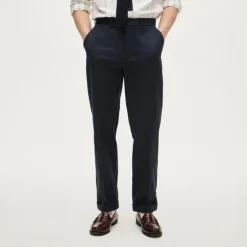 Mercer Classic-fit trouser in Italian stretch twill