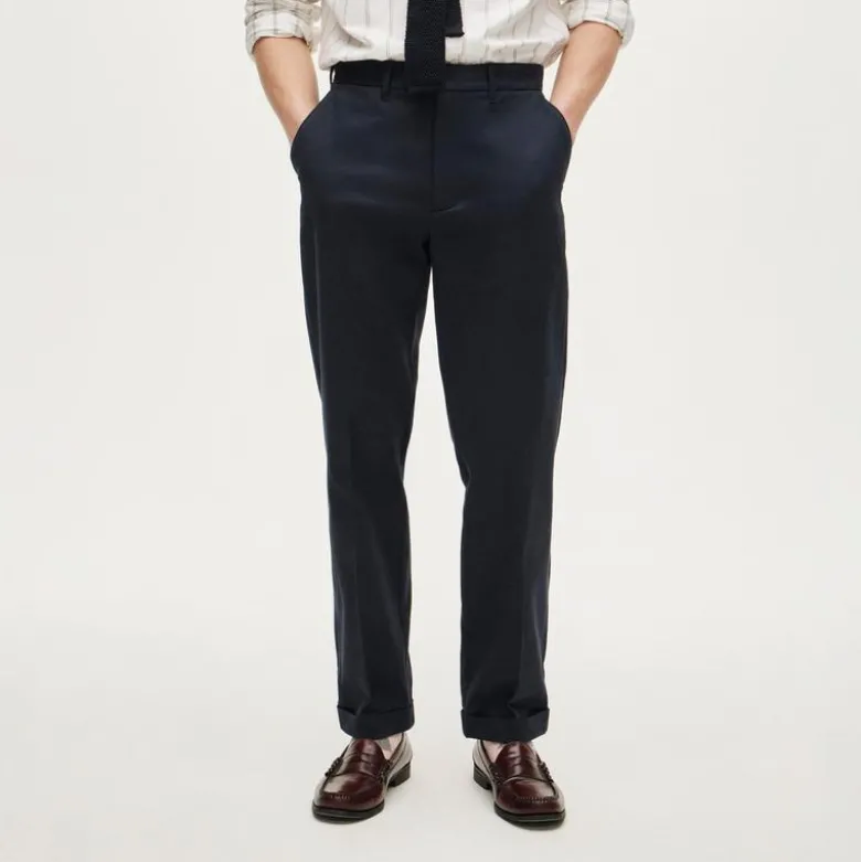 Mercer Classic-fit trouser in Italian stretch twill