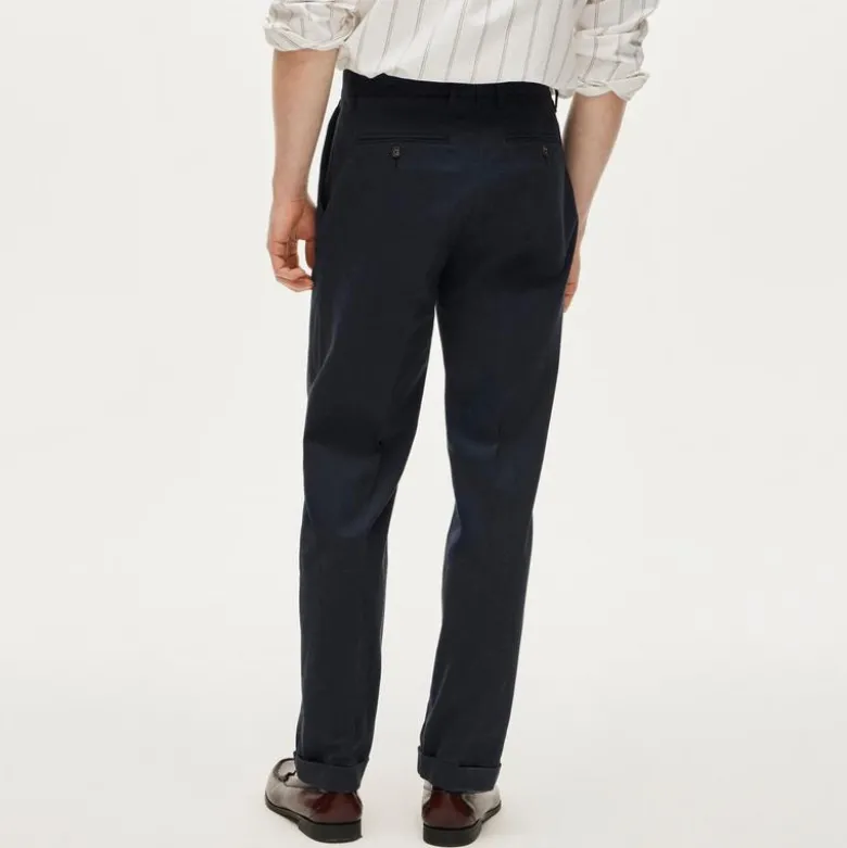 Mercer Classic-fit trouser in Italian stretch twill